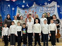 Праздничный концерт «Струн поющих теплота" прошел в Детской школе искусств