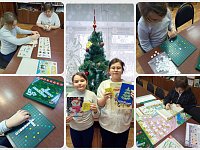 В читальном зале библиотеки устроили день настольных игр