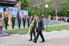 Торжественный митинг, посвящённый Дню Победы, прошёл в городе 