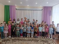 Детский сад отметил международный День театра