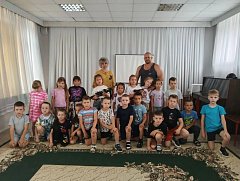 Взаимодействие детского сада и спортивной школы продолжается