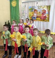 Весенние праздники прошли в детском саду