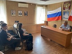 Профориентационная встреча будущих защитников правопорядка: школьники Шихан посетили отдел полиции