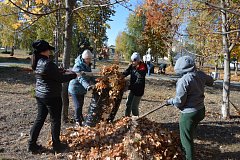 Общегородской субботник прошел в Шиханах