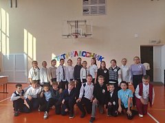 В школе √12 им. Героя России А. И. Потапова для учеников 5 классов прошло "Посвящение в пятиклассники"