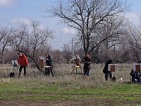 В Парке покорителей космоса развернулся первый «Космический пленэр»