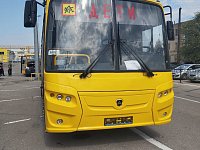 Школьный автобус теперь и в Шиханах