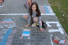 "Россия рисует" - шиханские ребята приняли участие в акции