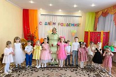 День рождения ребят отмечает детский сад