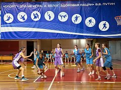 Шиханские баскетболистки в составе межрайонной сборной громят соперниц на Первенстве области