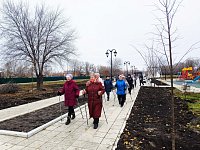 Ершовские пенсионеры марш-броском отметили День пешеходного туризма