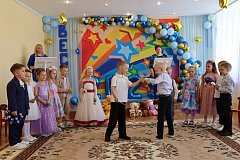 Детский сад "Звездочка" выпустил своих воспитанников
