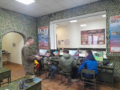 Шиханские школьники готовятся к "Зарнице"