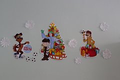Шиханская школа встречает Новый год в футбольном стиле