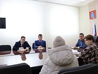 В администрации города прошел прием граждан 