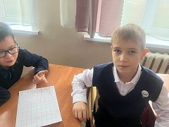 Юные орлята 4 «В» класса готовятся к покорению вершин знаний