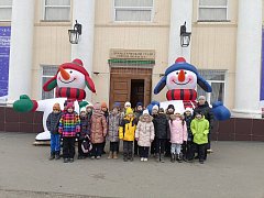 Ученики начальной школы побывали на зимнем фестивале #СНЕГ