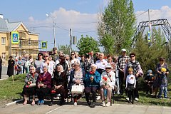 «Живая память поколений»: митинг прошёл на площади у Дворца культуры «Корунд»