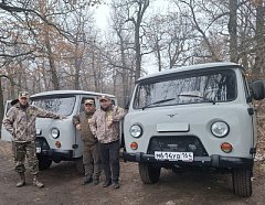 Новые автомобили передали в заказник «Центральный», созданный по инициативе Губернатора 