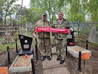 Воинские захоронения привели в порядок