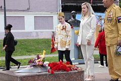 Торжественный митинг, посвящённый Дню Победы, прошёл в городе 