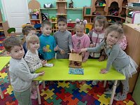 В детском саду реализован экологический проект «Перелетные птицы»