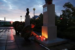 Огонь Памяти горит  в сердцах поколений
