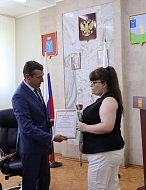 Медиков наградили благодарственными письмами от депутата областной Думы
