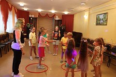 Дискотека собрала шиханских детей