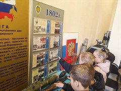 Ученики СОШ № 12 им. Героя России А. И. Потапова г. Шиханы посетили Вольский отдел полиции
