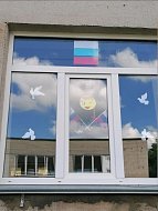 Шиханская школа присоединилась к акции "Окна России" 