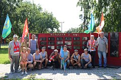 Шиханские десантники отметили праздник