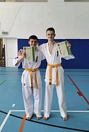 Аттестационный экзамен по Киокусинкай карате сдали шиханские спортсмены