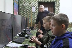 Шиханские школьники готовятся к "Зарнице"