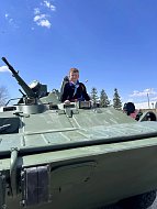 Первоклассники посетили с экскурсией войсковую часть