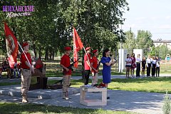 В Шиханах прошел торжественный митинг, посвященный Дню ветеранов боевых действий