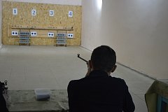Старшеклассники сдают нормы ГТО по стрельбе