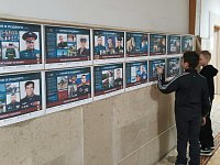 В Шиханах открыта информационную выставка "Герои и Подвиги"
