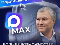 Вячеслав ВОЛОДИН теперь в МАХ