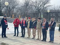 В День войск национальной гвардии прошел митинг