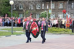 Торжественный митинг, посвящённый Дню Победы, прошёл в городе 