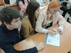 Шиханские школьники участвовали во Всероссийском предпринимательском уроке