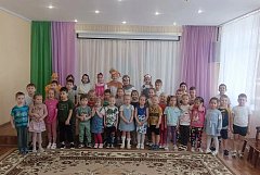 Детский сад отметил международный День театра