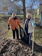 Отличный день для добрых дел - Шиханы становятся чище благодаря субботникам 