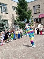 В детском саду «Звёздочка» прошло «Шоу мыльных пузырей»
