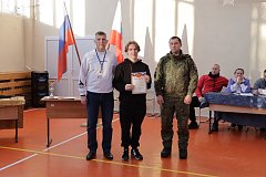 В школе прошли соревнования "А ну-ка парни!"
