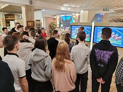 Шиханские школьники посетили с экскурсией Информационный центр Балаковской АЭС