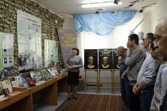 В Комнате Боевой Славы в Шиханах прошла тематическая экскурсия 