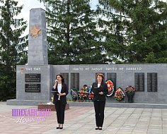 В Шиханах прошел митинг ко Дню памяти и скорби