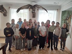 Ученики нашей школы побывали на экскурсии в Вольском музее